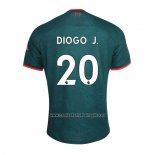 Camiseta Liverpool Jugador Diogo J. Tercera 2022-23