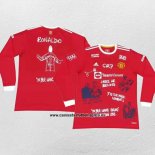 Camiseta Manchester United CR7 Manga Larga 2021-22