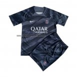 Camiseta Paris Saint-Germain Portero Nino 2023-24 Negro