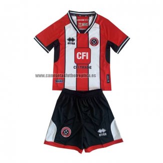 Camiseta Sheffield United Primera Nino 2023-24