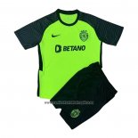 Camiseta Sporting Segunda Nino 2021-22