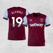 Camiseta West Ham Jugador Alvarez Primera 2023-24