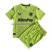 Camiseta Wolves Portero Segunda Nino 2023-24