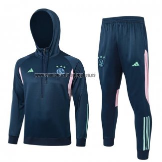 Chandal de Sudadera del Ajax 2023-24 Azul