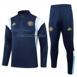 Chandal de Sudadera del Manchester City 2023-24 Azul Oscuro