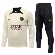 Chandal de Sudadera del Paris Saint-Germain Nino 2023-24 Amarillo