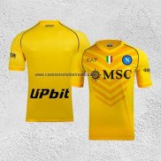 Tailandia Camiseta Napoli Portero 2023-24 Amarillo