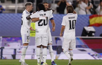 Real Madrid 2-0 cinco copas