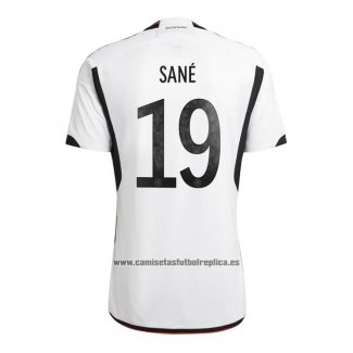 Camiseta Alemania Jugador Sane Primera 2022