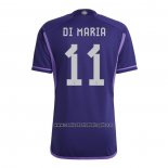 Camiseta Argentina Jugador Di Maria Segunda 2022