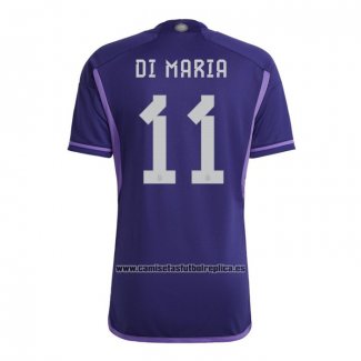 Camiseta Argentina Jugador Di Maria Segunda 2022