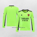 Camiseta Arsenal Portero Manga Larga 2020-21 Verde