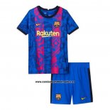 Camiseta Barcelona Tercera Nino 2021-22