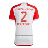 Camiseta Bayern Munich Jugador Upamecano Primera 2023-24