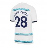Camiseta Chelsea Jugador Azpilicueta Segunda 2022-23