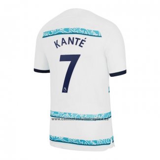 Camiseta Chelsea Jugador Kante Segunda 2022-23