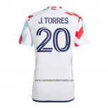 Camiseta Chicago Fire Jugador J.Torres Segunda 2023-24