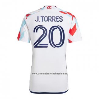 Camiseta Chicago Fire Jugador J.Torres Segunda 2023-24