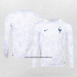 Camiseta Francia Segunda Manga Larga 2022