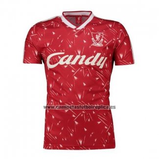 Camiseta Liverpool Candy Primera Retro 1989-1991