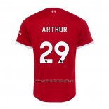 Camiseta Liverpool Jugador Arthur Primera 2023-24
