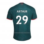 Camiseta Liverpool Jugador Arthur Tercera 2022-23