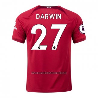 Camiseta Liverpool Jugador Darwin Primera 2022-23