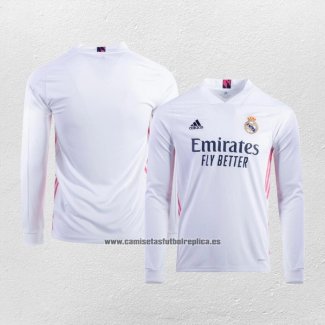 Camiseta Real Madrid Primera Manga Larga 2020-21