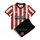 Camiseta Sheffield United Primera Nino 2022-23
