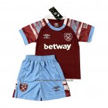 Camiseta West Ham Primera Nino 2022-23