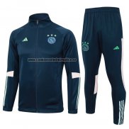 Chandal de Chaqueta del Ajax 2023-24 Azul