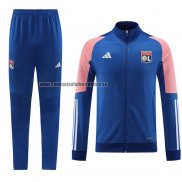 Chandal de Chaqueta del Lyon 2023-24 Azul