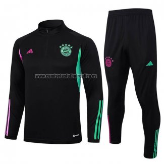 Chandal de Sudadera del Bayern Munich 2023-24 Negro