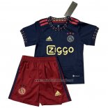 Camiseta Ajax Segunda Nino 2022-23