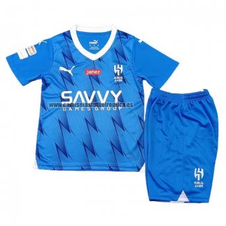 Camiseta Al Hilal Primera Nino 2023-24