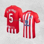 Camiseta Atletico Madrid Jugador R.De Paul Primera 2023-24