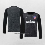Camiseta Atletico Madrid Portero Manga Larga 2020-21 Negro