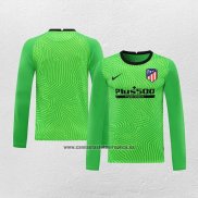 Camiseta Atletico Madrid Portero Manga Larga 2020-21 Verde