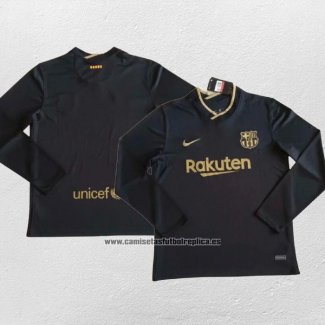 Camiseta Barcelona Segunda Manga Larga 2020-21