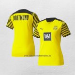Camiseta Borussia Dortmund Primera Mujer 2021-22