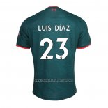 Camiseta Liverpool Jugador Luis Diaz Tercera 2022-23