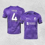 Camiseta Liverpool Jugador Virgil Tercera 2023-24