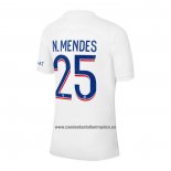 Camiseta Paris Saint-Germain Jugador N.Mendes Tercera 2022-23