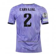 Camiseta Real Madrid Jugador Carvajal Segunda 2022-23