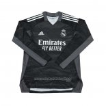 Camiseta Real Madrid Portero Manga Larga 2021-22 Negro