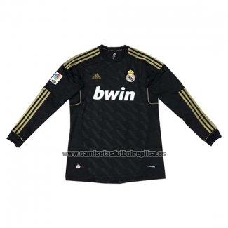 Camiseta Real Madrid Segunda Manga Larga Retro 2012