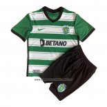 Camiseta Sporting Primera Nino 2022-23