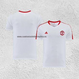 Camiseta de Entrenamiento Manchester United 2023-24 Blanco