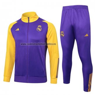 Chandal de Chaqueta del Real Madrid 2023-24 Purpura