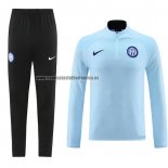 Chandal de Sudadera del Inter Milan 2023-24 Azul Claro